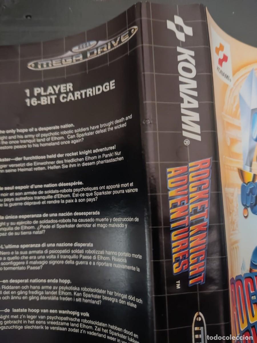 Videojuegos y consolas: ROCKET KNIGHT ADVENTURES Mega Drive PAL Completo - Foto 6