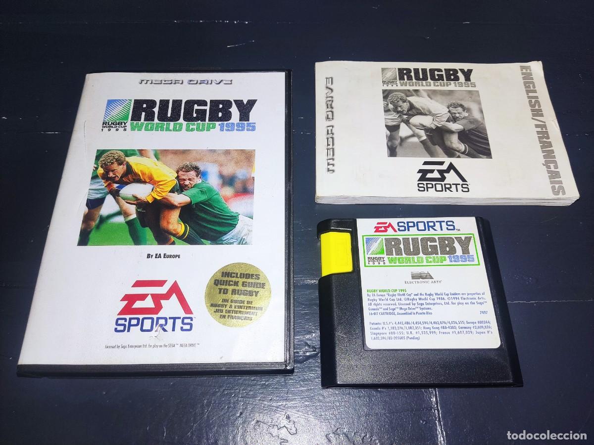 Videojuegos y consolas: RUGBY WORLD CUP 1995 Mega Drive PAL Completo