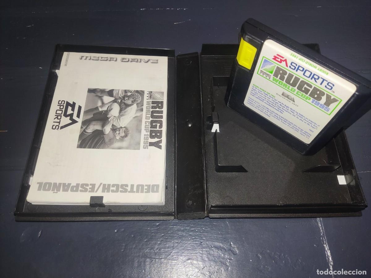 Videojuegos y consolas: RUGBY WORLD CUP 1995 Mega Drive PAL Completo - Foto 3