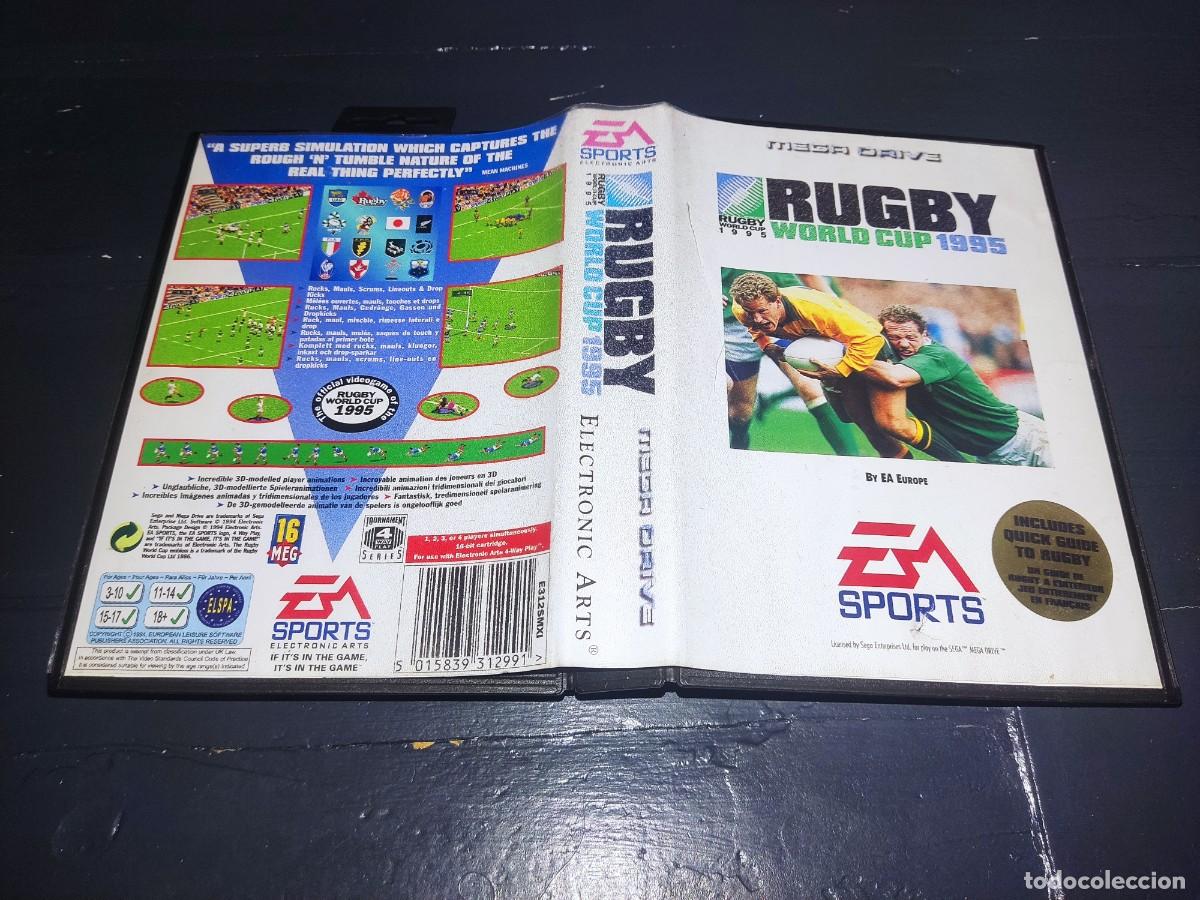 Videojuegos y consolas: RUGBY WORLD CUP 1995 Mega Drive PAL Completo - Foto 4