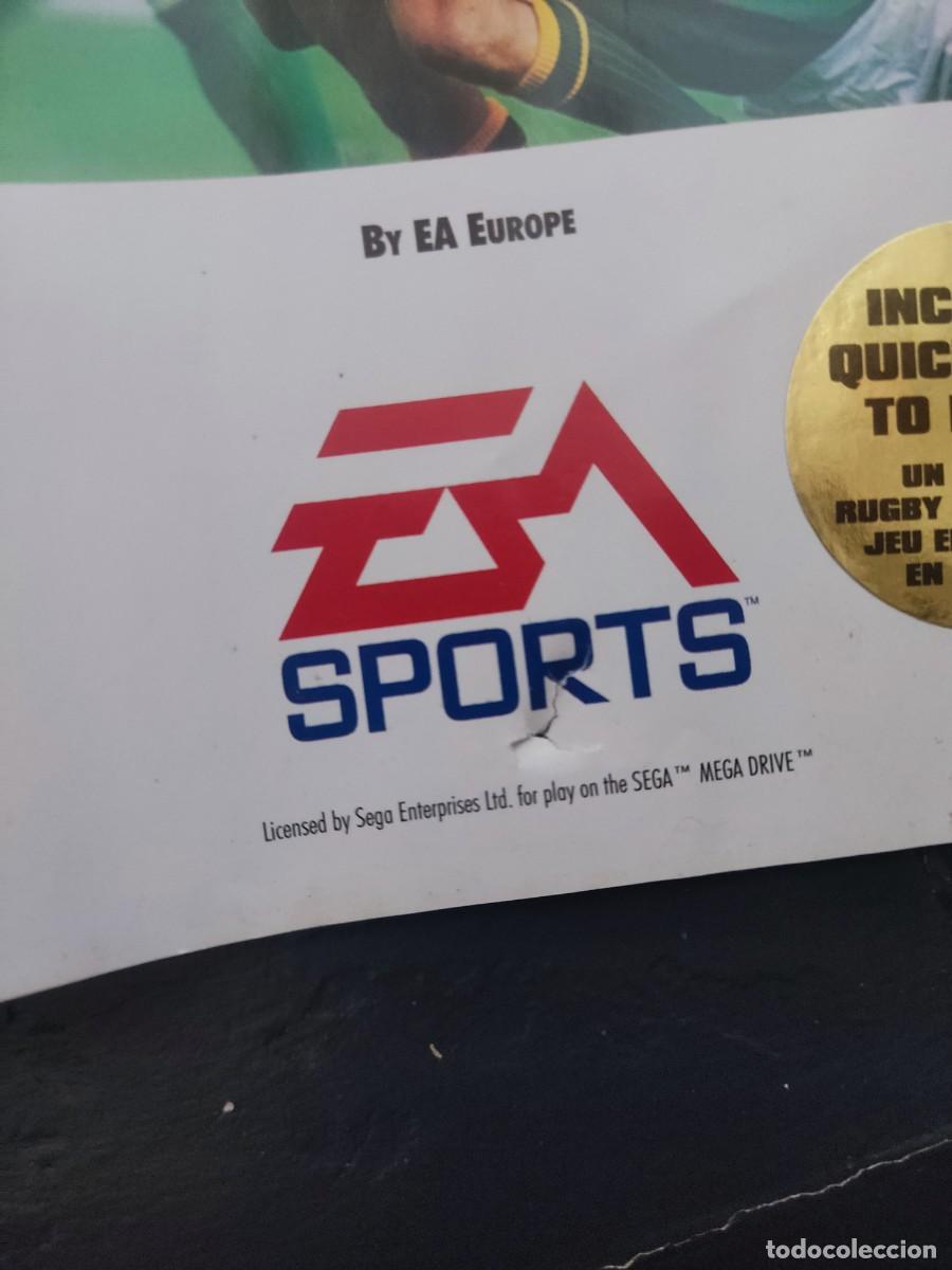 Videojuegos y consolas: RUGBY WORLD CUP 1995 Mega Drive PAL Completo - Foto 5