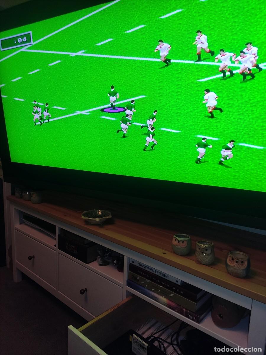 Videojuegos y consolas: RUGBY WORLD CUP 1995 Mega Drive PAL Completo - Foto 7