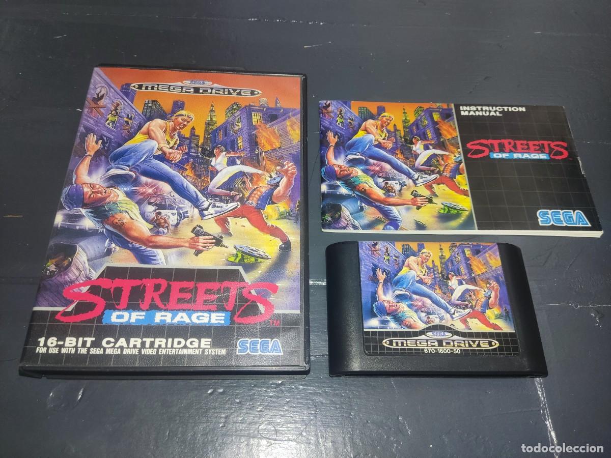Videojuegos y consolas: STREETS OF RAGE Mega Drive PAL Completo