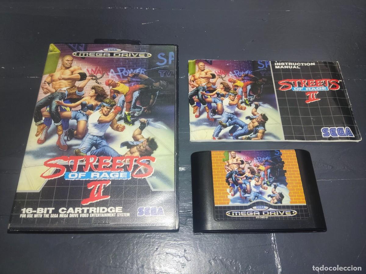 Videojuegos y consolas: STREETS OF RAGE 2 Mega Drive PAL Completo
