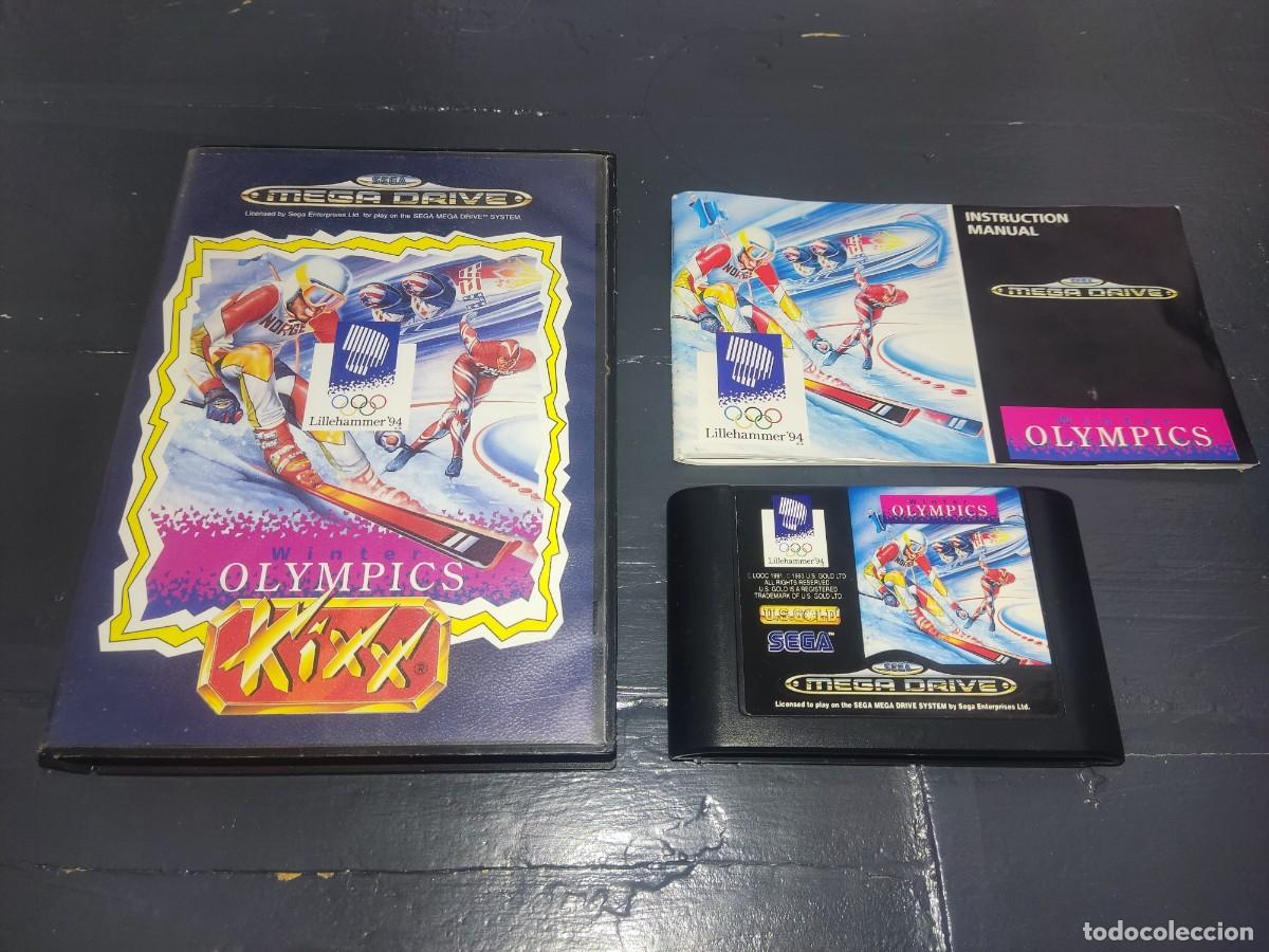 Videojuegos y consolas: WINTER OLYMPICS KIXX Mega Drive PAL Completo