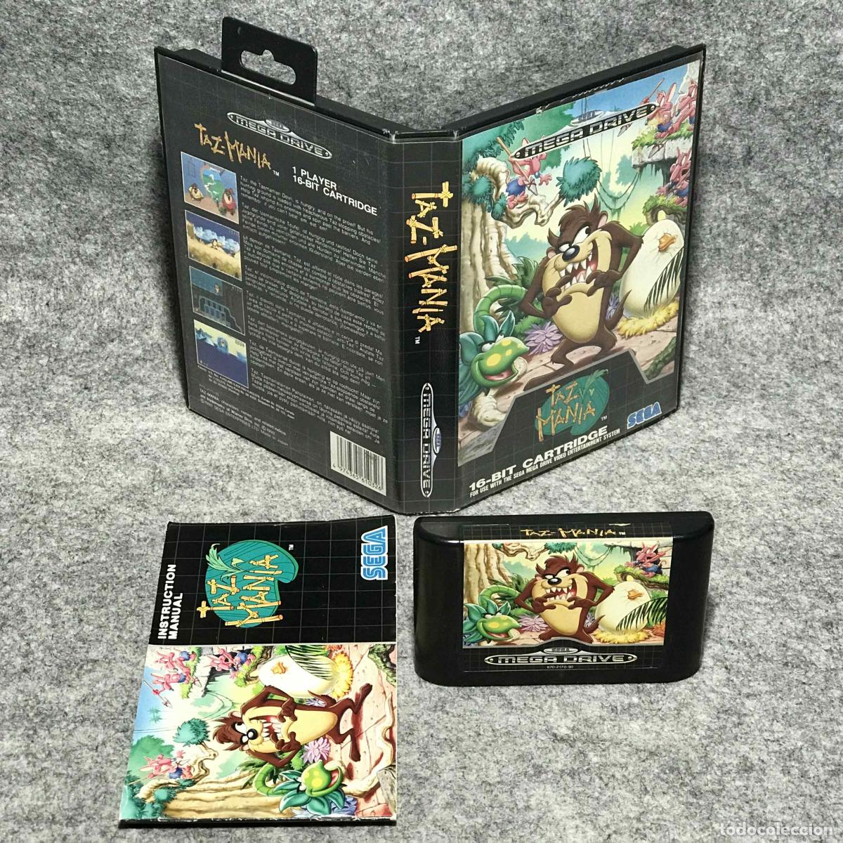 Video Games and Consoles: TAZ MANIA SEGA MEGA DRIVE