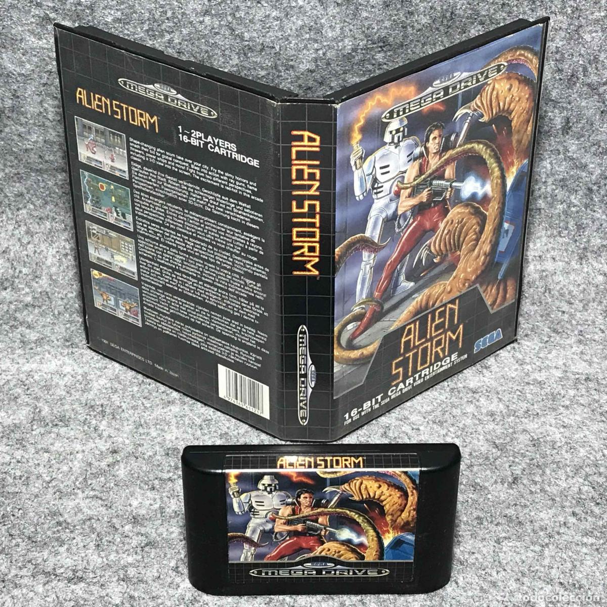 Video Games and Consoles: ALIEN STORM SEGA MEGA DRIVE