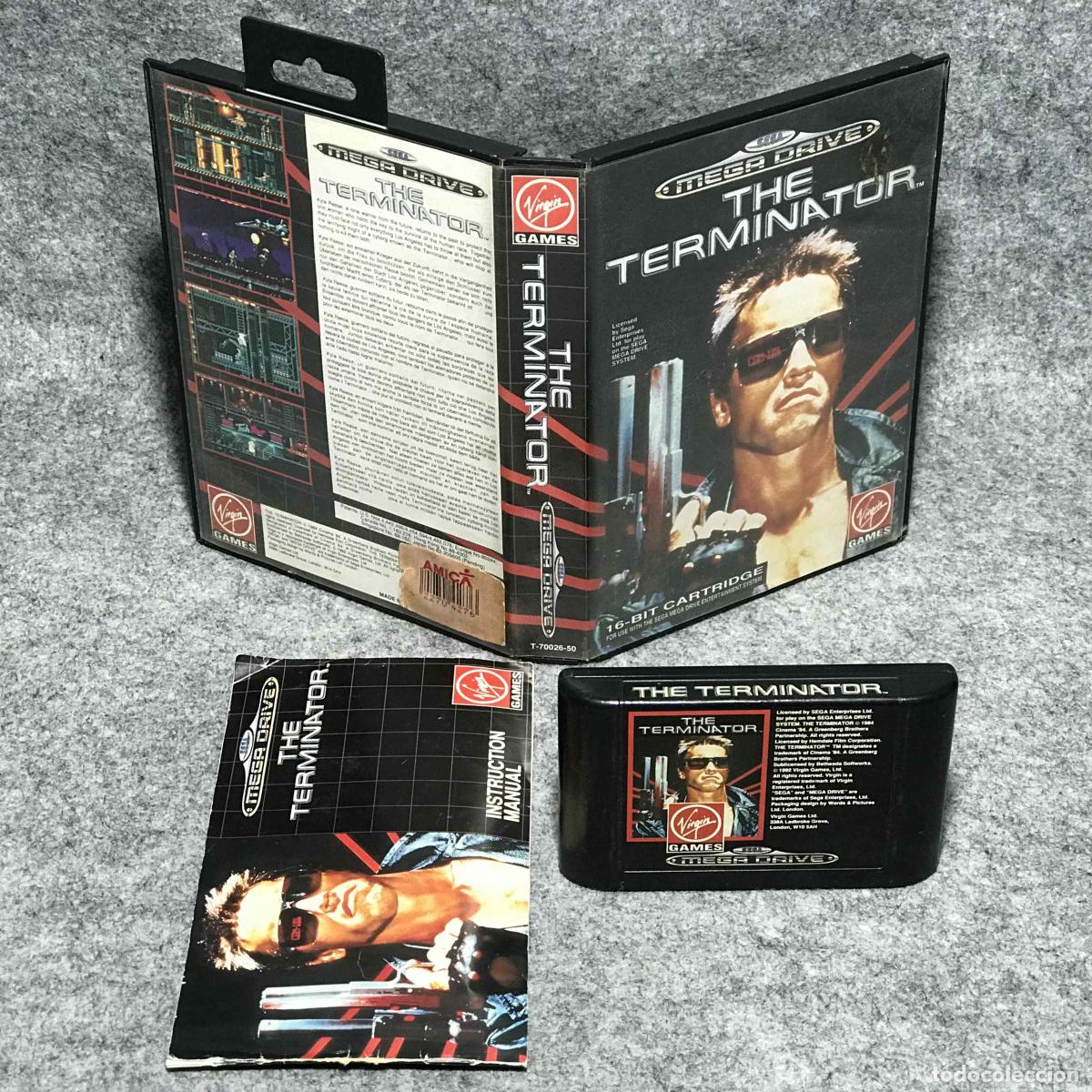 Video Games and Consoles: THE TERMINATOR SEGA MEGA DRIVE