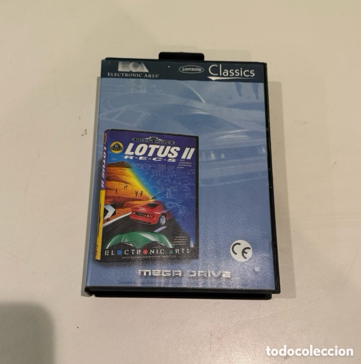 Videojuegos y consolas: Lotus II R.E.C.S. Sega Mega Drive Completo Caja Manual Original A&ntilde;os 90