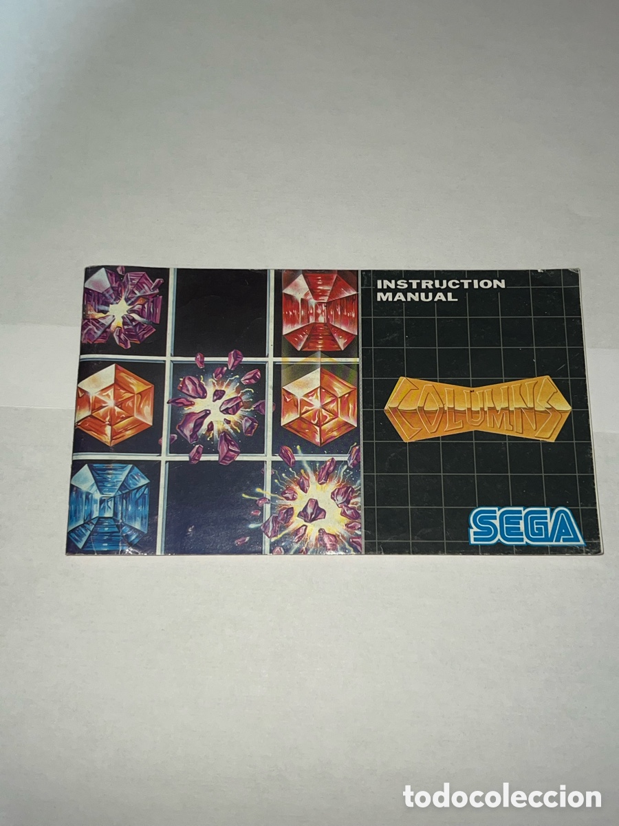 Videojuegos y consolas: Manual Sega Mega Drive - Columns