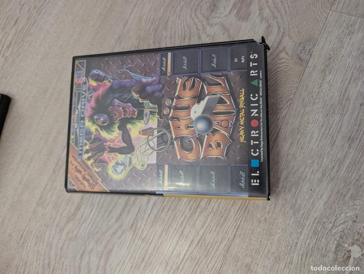Videojuegos y consolas: Crue ball sega megadrive