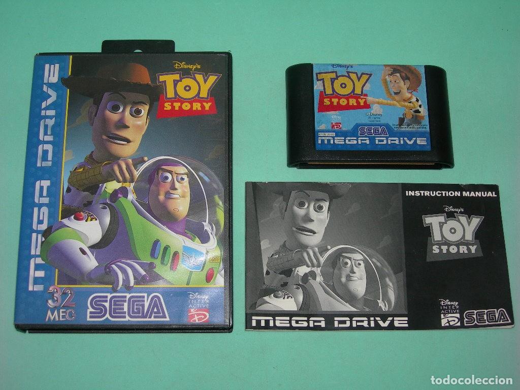 Videojuegos y consolas: JUEGO TOY STORY PARA CONSOLA SEGA MEGA DRIVE CON SU CAJA E INSTRUCCIONES - DISNEY - MEGADRIVE -
