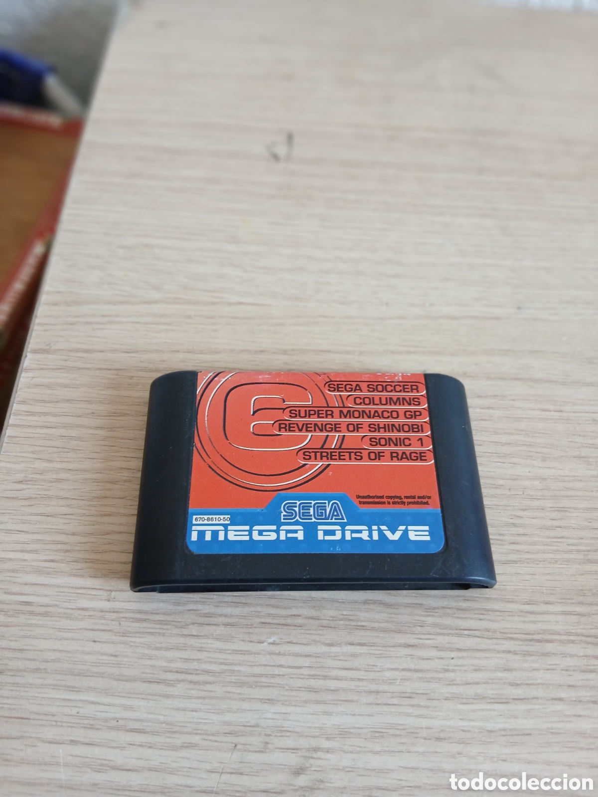 Videojuegos y consolas: JUEGO SEGA MEGA DRIVE FUNCIONA,,VER FOTOS
