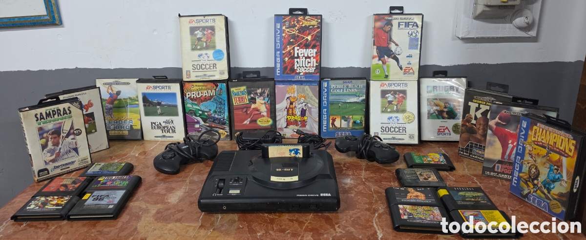 Videojuegos y consolas: ESPECTACULAR LOTE DE SEGA MEGA DRIVE CON 27 JUEGOS - LOTE IDELA PARA COLECCIONISTAS