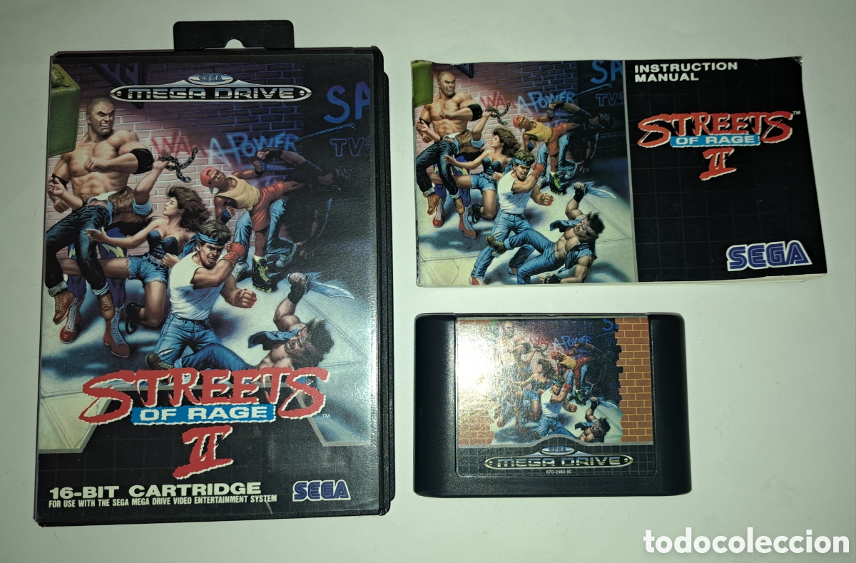 Videojuegos y consolas: Streets of Rage 2 (Mega Drive) PAL