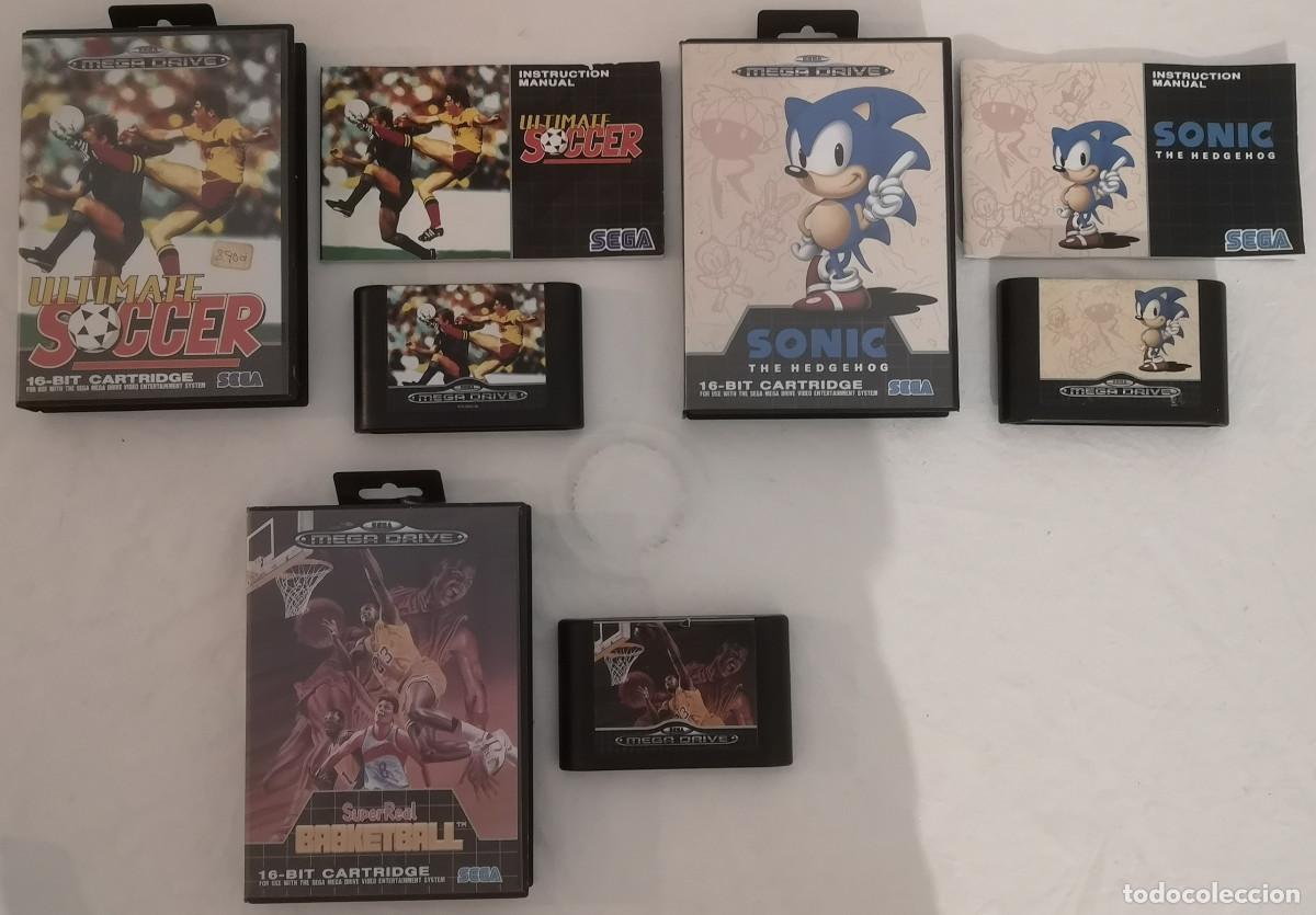 Videojuegos y consolas: LOTE JUEGOS SEGA MEGA DRIVE PAL ESPA&Ntilde;A