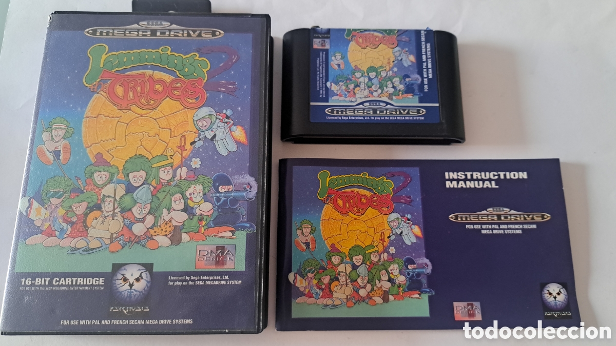 Videojuegos y consolas: Lemmings: The Tribes (Megadrive) Pal - Foto 5