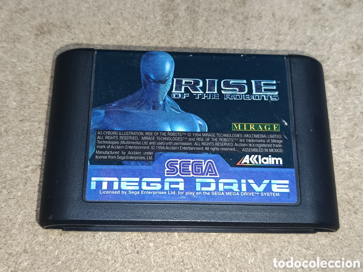 Videojuegos y consolas: SEGA MEGADRIVE RISE OF THE ROBOTS PAL
