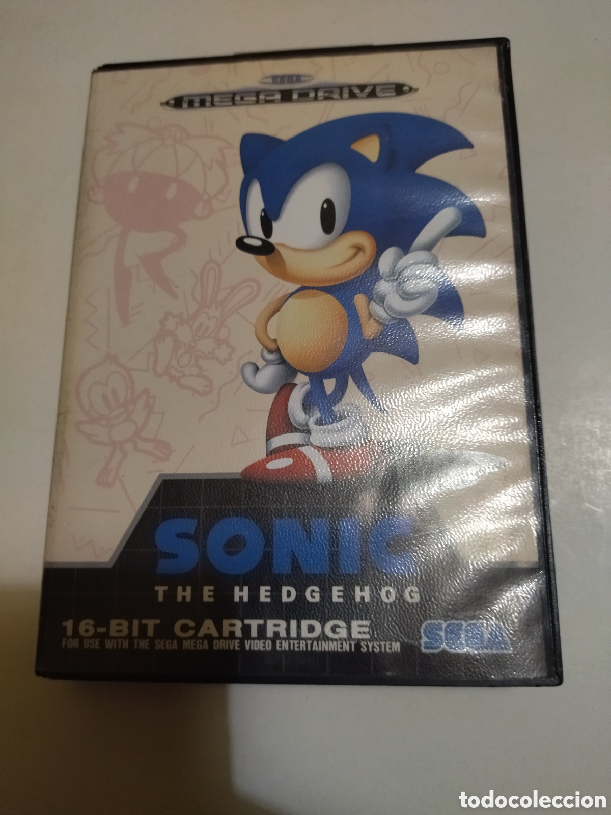 Videojuegos y consolas: Videojuego Sega Megadrive. Sonic.