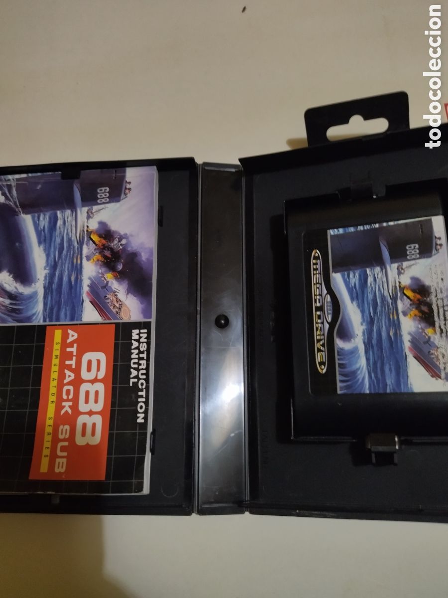 Videojuegos y consolas: Videojuego Sega Megadrive. Attack sub 688. - Foto 3