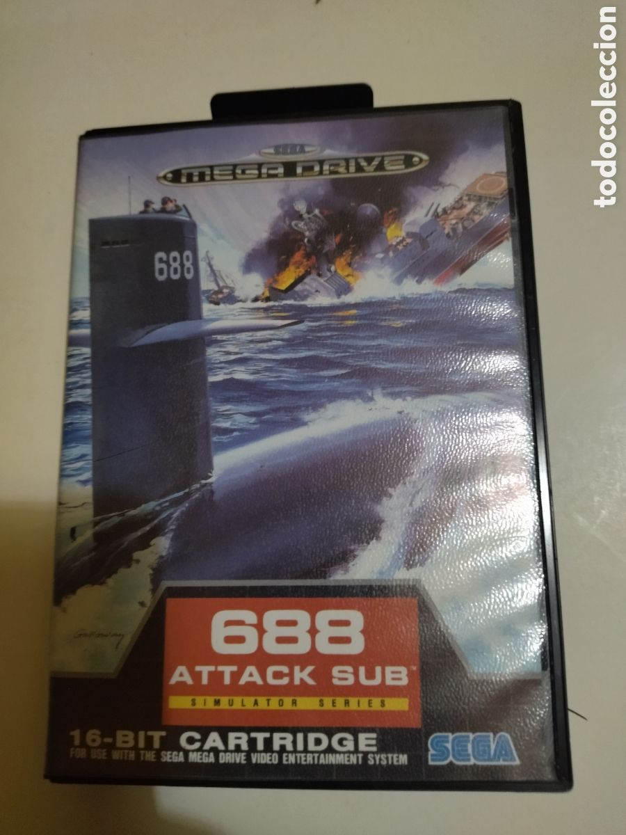 Videojuegos y consolas: Videojuego Sega Megadrive. Attack sub 688.