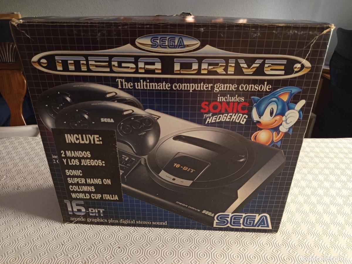 Videospiele und Konsolen: SEGA MEGA DRIVE 16 BIT COMPLETA CON CAJA Y 5 JUEGOS.