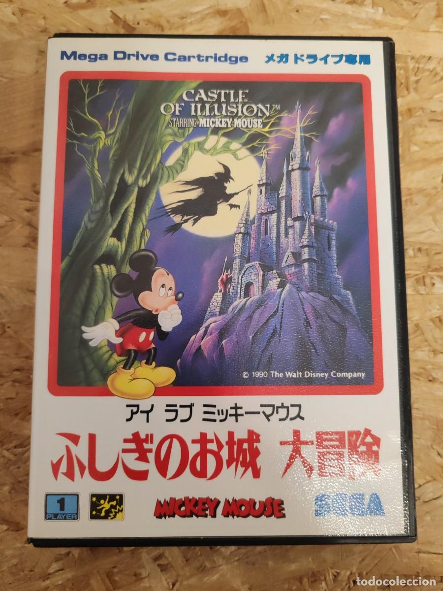Videospiele und Konsolen: Castle of Illusion Starring Mickey Mouse Mega Drive Jap&oacute;n