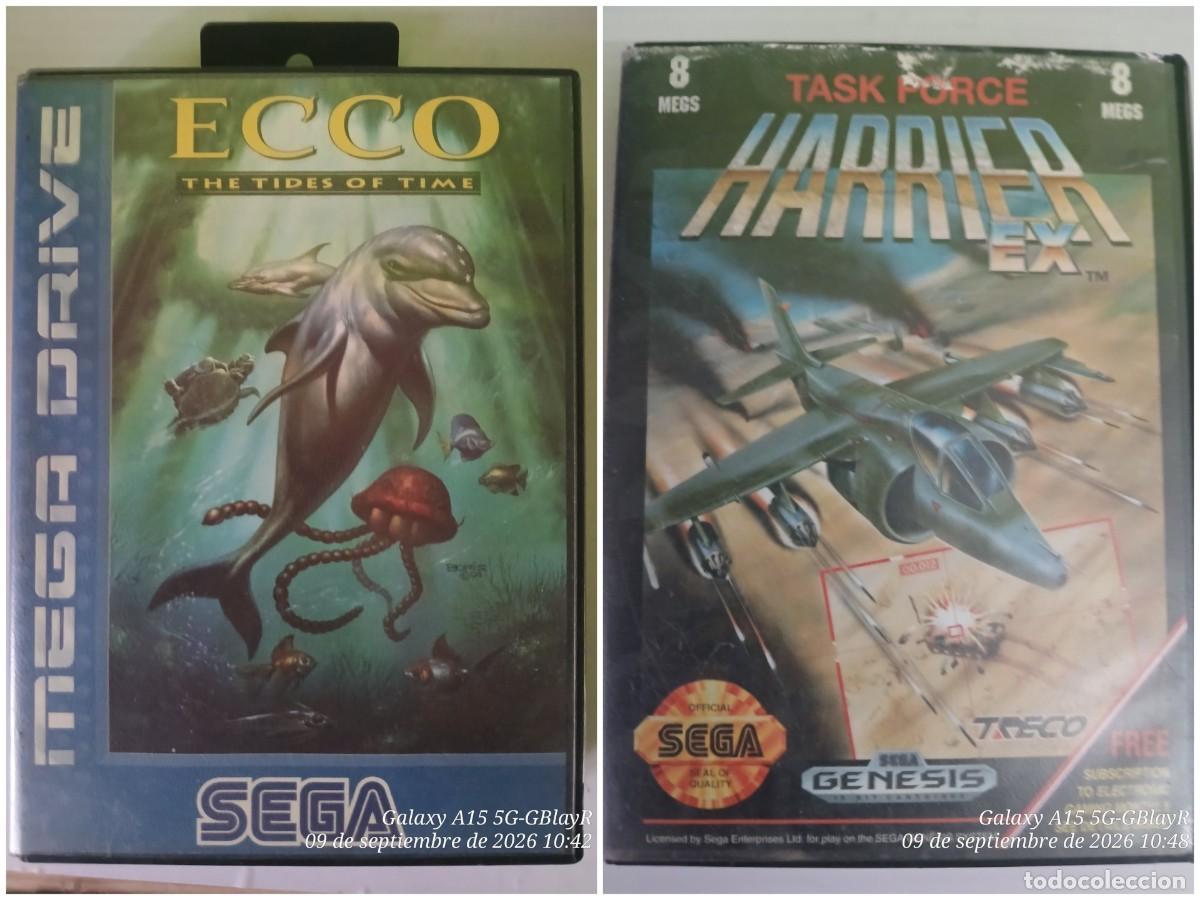 Videojuegos y consolas: 2 juegos Sega:Mega Drive+Genesis. - Foto 1