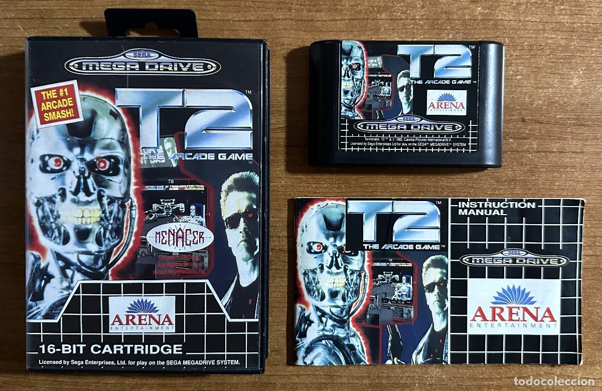 Videojuegos y consolas: T2 ARCADE GAME MEGADRIVE PAL