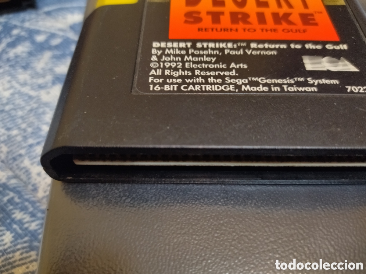Videojuegos y consolas: Videojuego Sega Megadrive. Desert Strike. - Foto 3