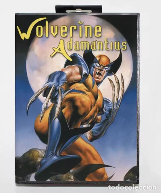 Videojuegos y consolas: Juego Sega Megadrive Wolverine MD de 16 bits con caja para sistemas Sega Megadrive Genesis