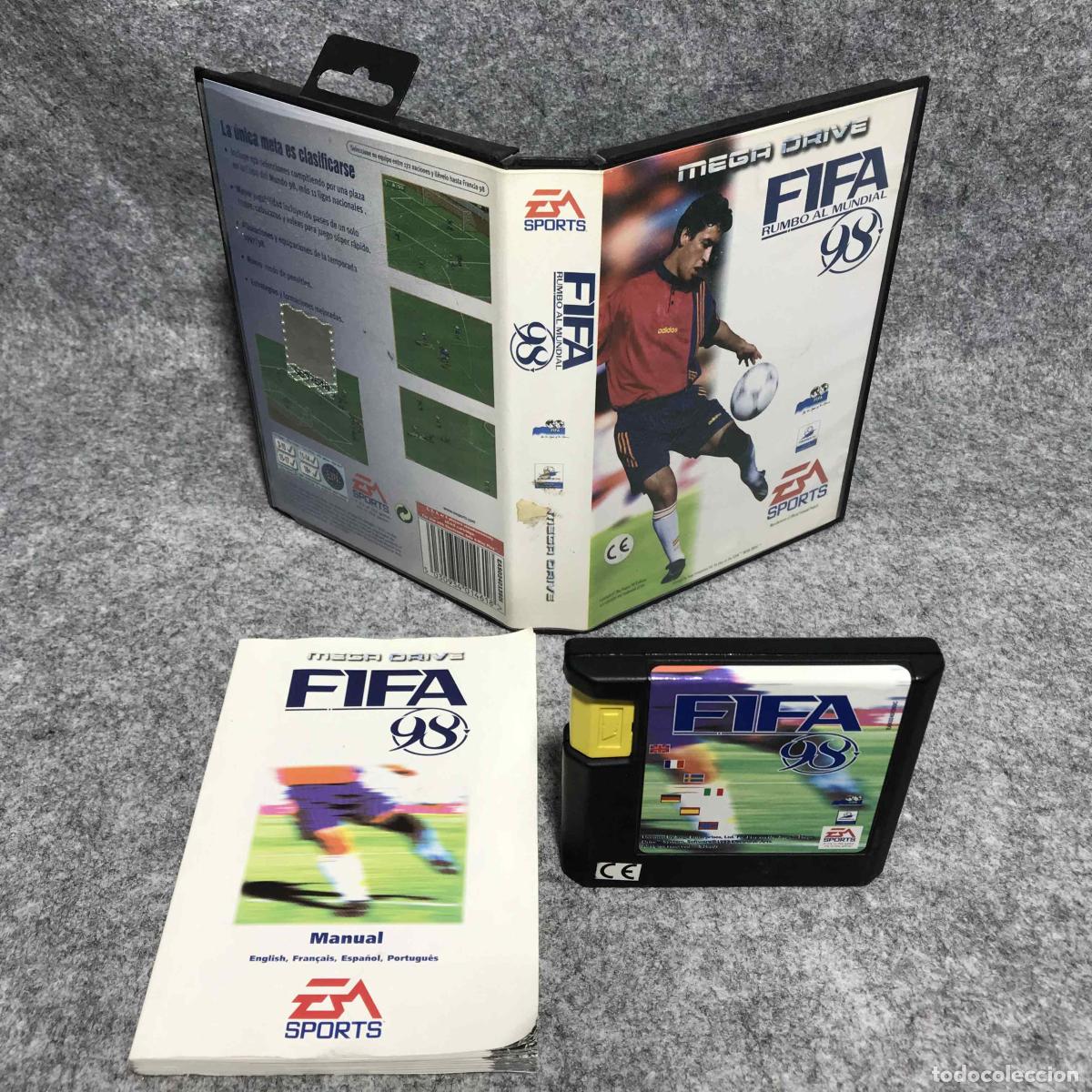 Videojuegos y consolas: FIFA 98 RUMBO AL MUNDIAL SEGA MEGA DRIVE
