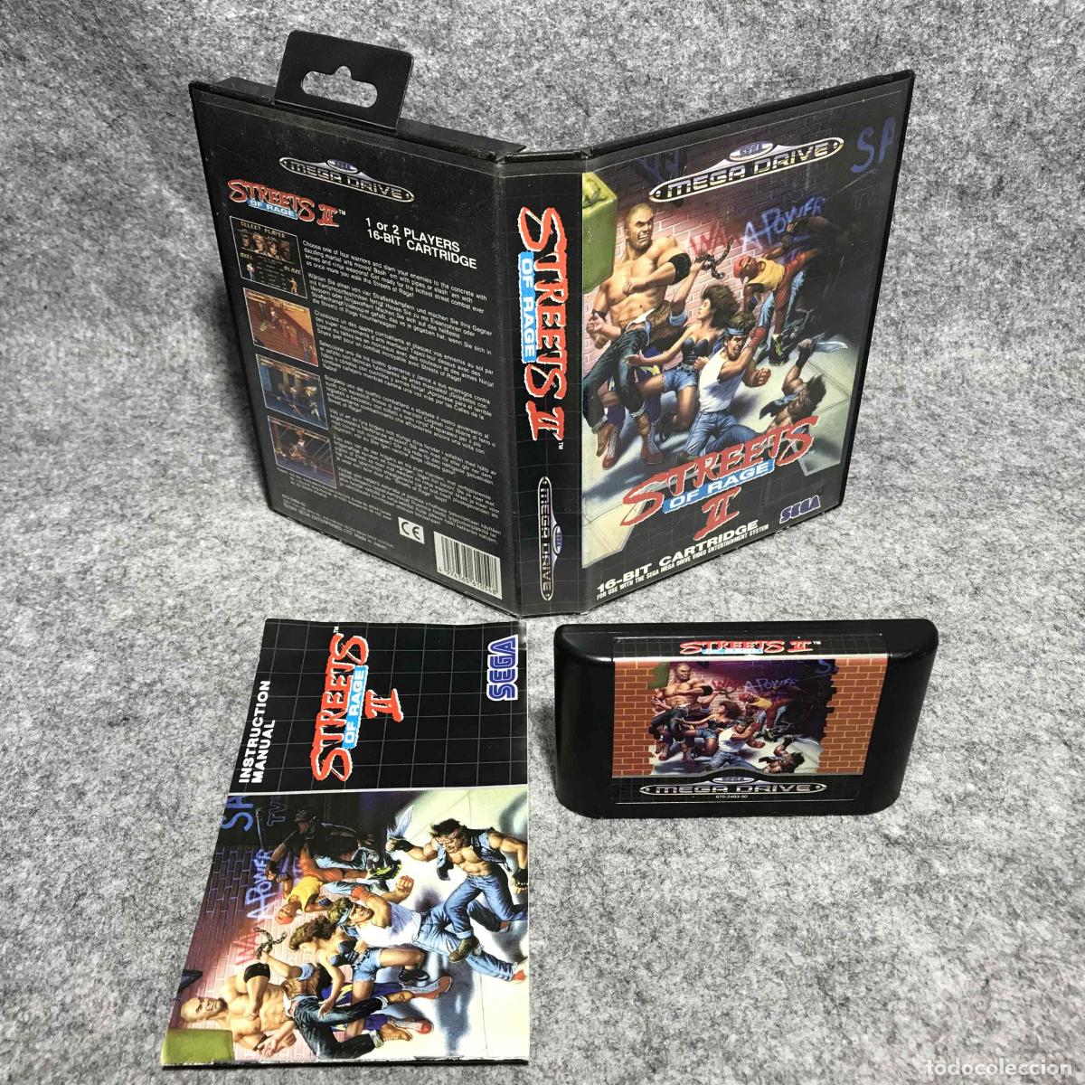 Videojuegos y consolas: STREETS OF RAGE II SEGA MEGA DRIVE