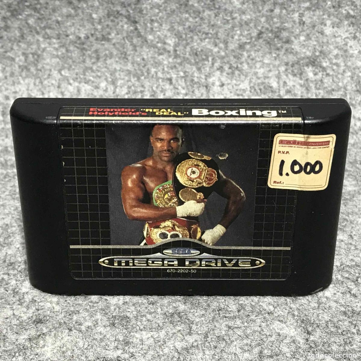 Videojuegos y consolas: EVANDER HOLYFIELDS REAL DEAL BOXING SEGA MEGA DRIVE - Foto 1