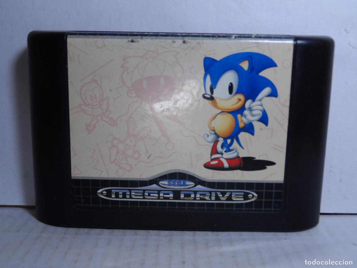 Videojuegos y consolas: SEGA MEGADRIVE SONIC THE HEDGEHOG PAL - Foto 1