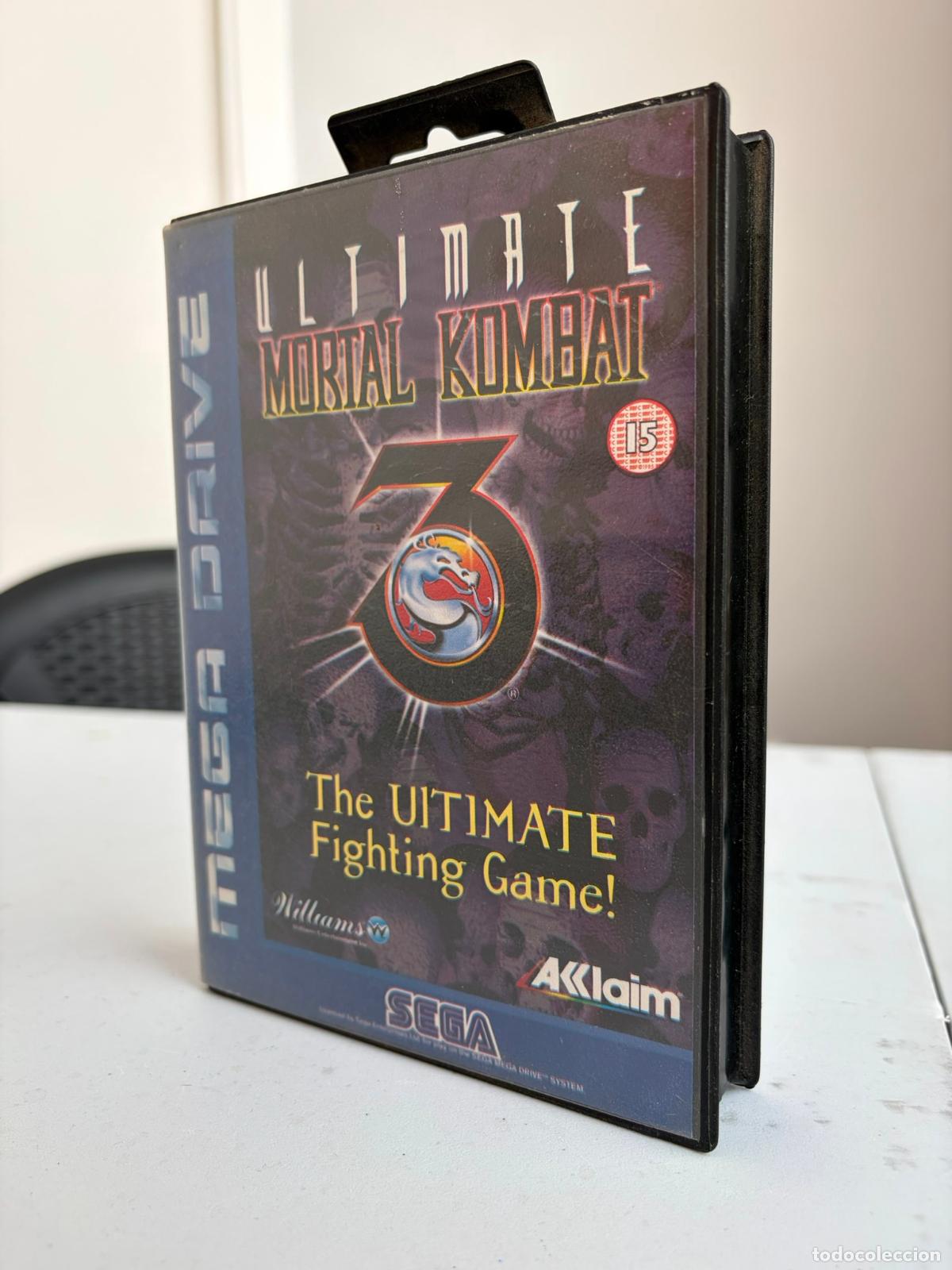 Videojuegos y consolas: Ultimate Mortal Kombat 3 - Sega megadrive Mega drive MD - PAL completo