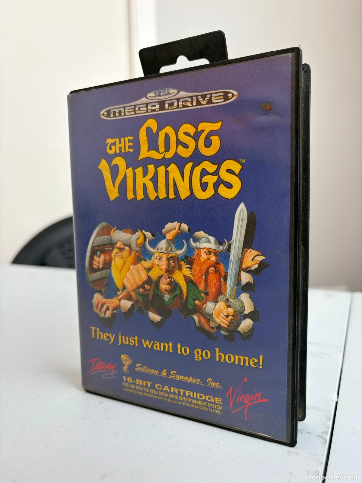 Videojuegos y consolas: The lost vikings - Sega megadrive mega drive MD - PAL sin manual
