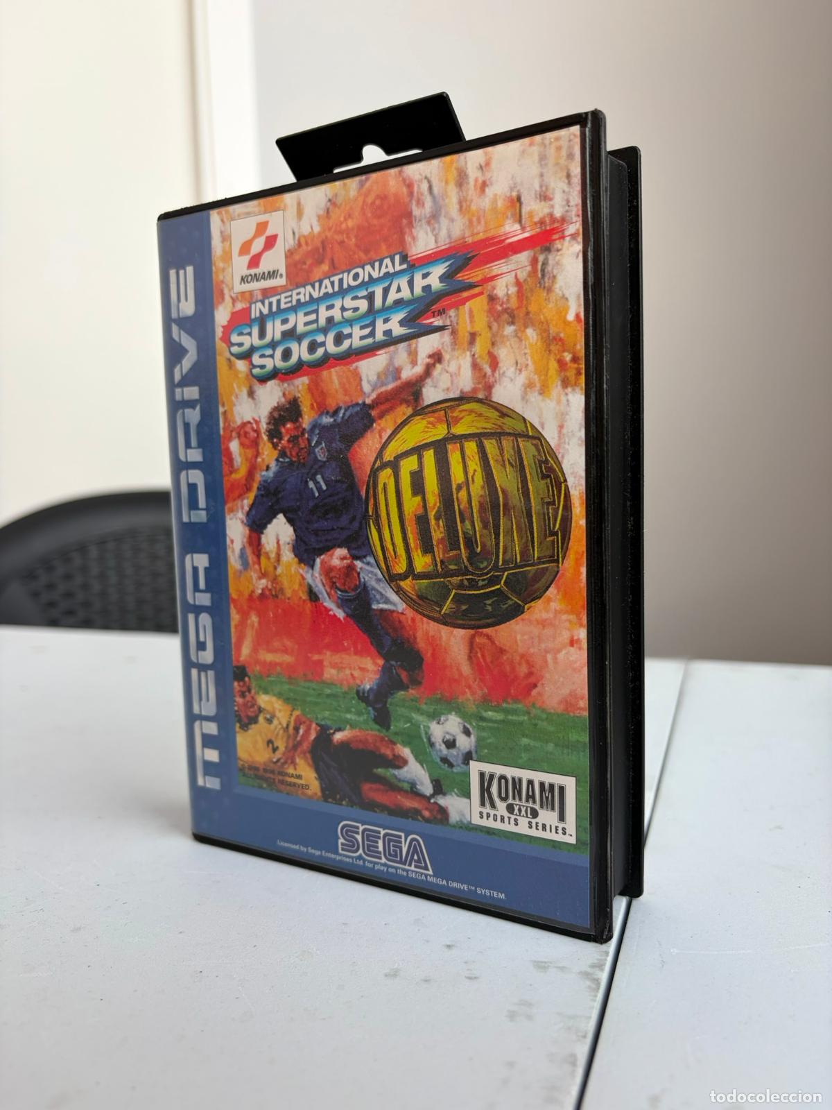 Videojuegos y consolas: International SUperstar Soccer deluxe ISS - Sega megadrive mega drive MD - PAL Completo