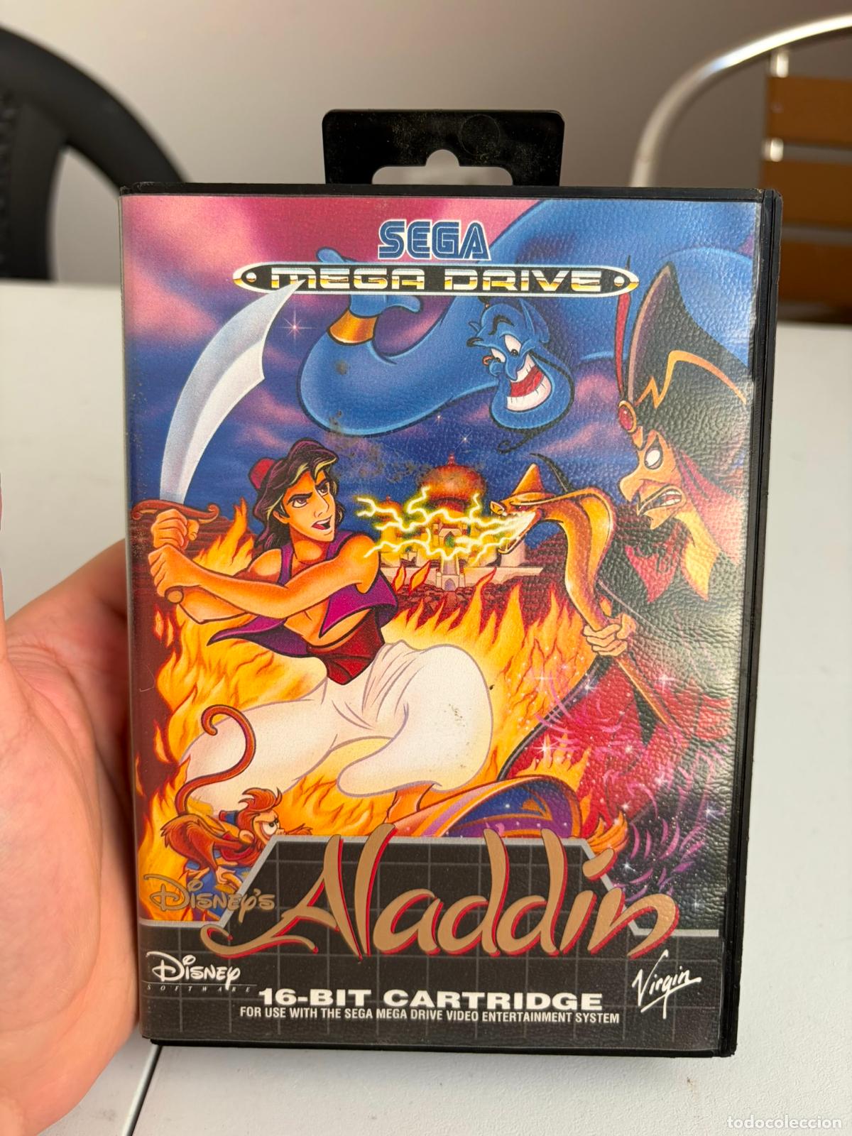 Videojuegos y consolas: Aladdin - Sega megadrive MD mega drive pal Completo - Foto 1