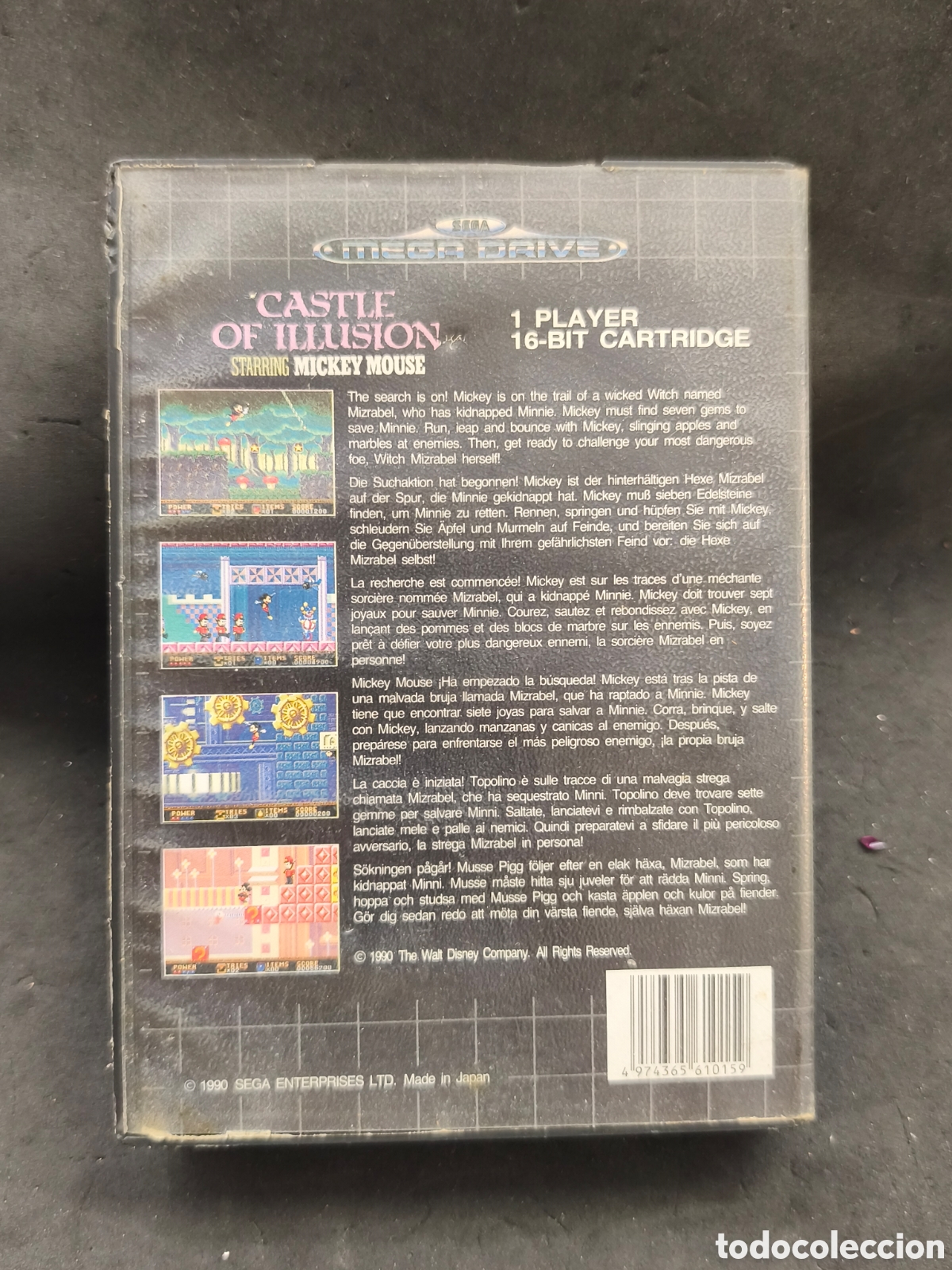 Videojuegos y consolas: Megadrive Castle of illusion - Foto 3
