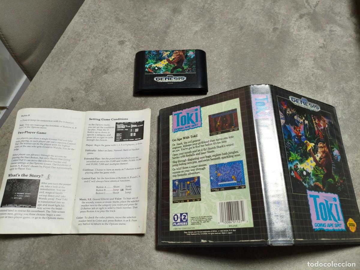 Videojuegos y consolas: Toki Sega Megadrive (Genesis) - Foto 3