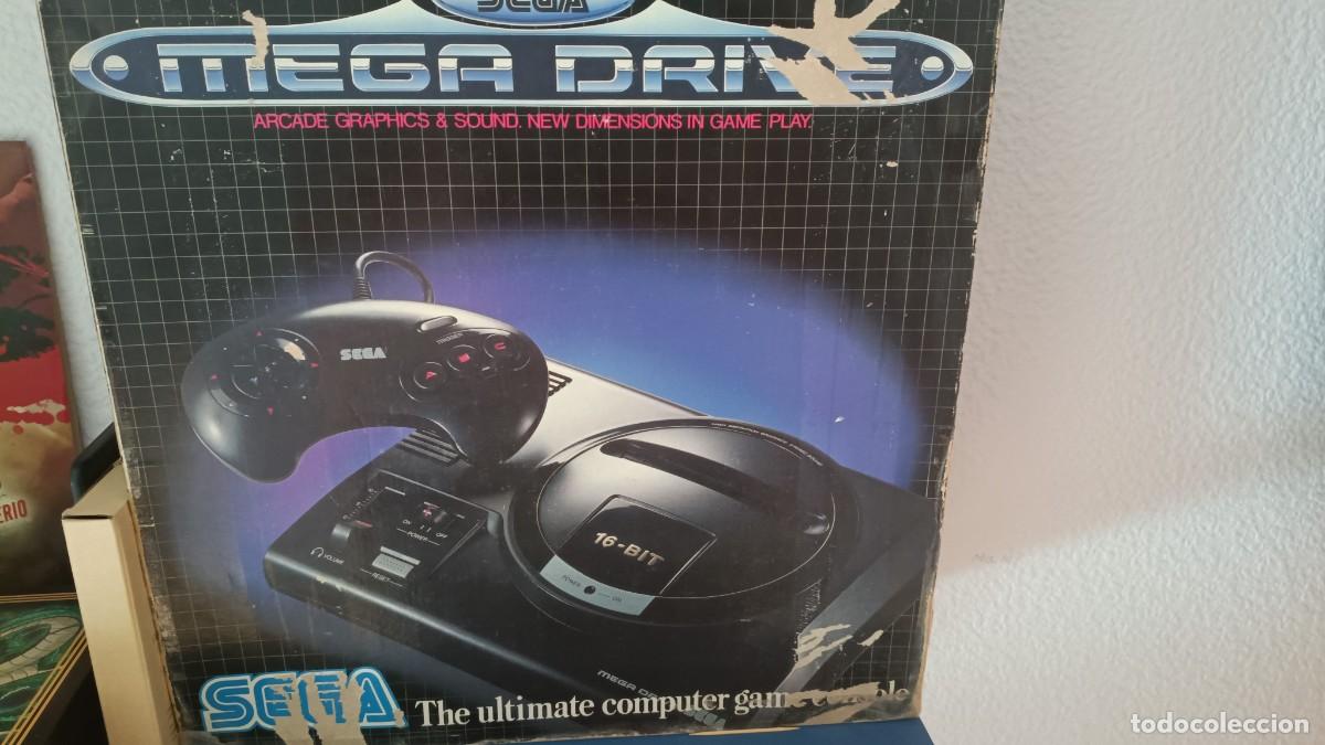 Videojuegos y consolas: Sega megadrive en perfecto estado con su factura de compra