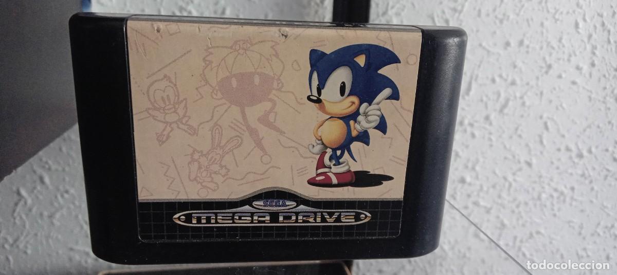 Videojuegos y consolas: Cartucho Sonic 1 Megadrive - Foto 1