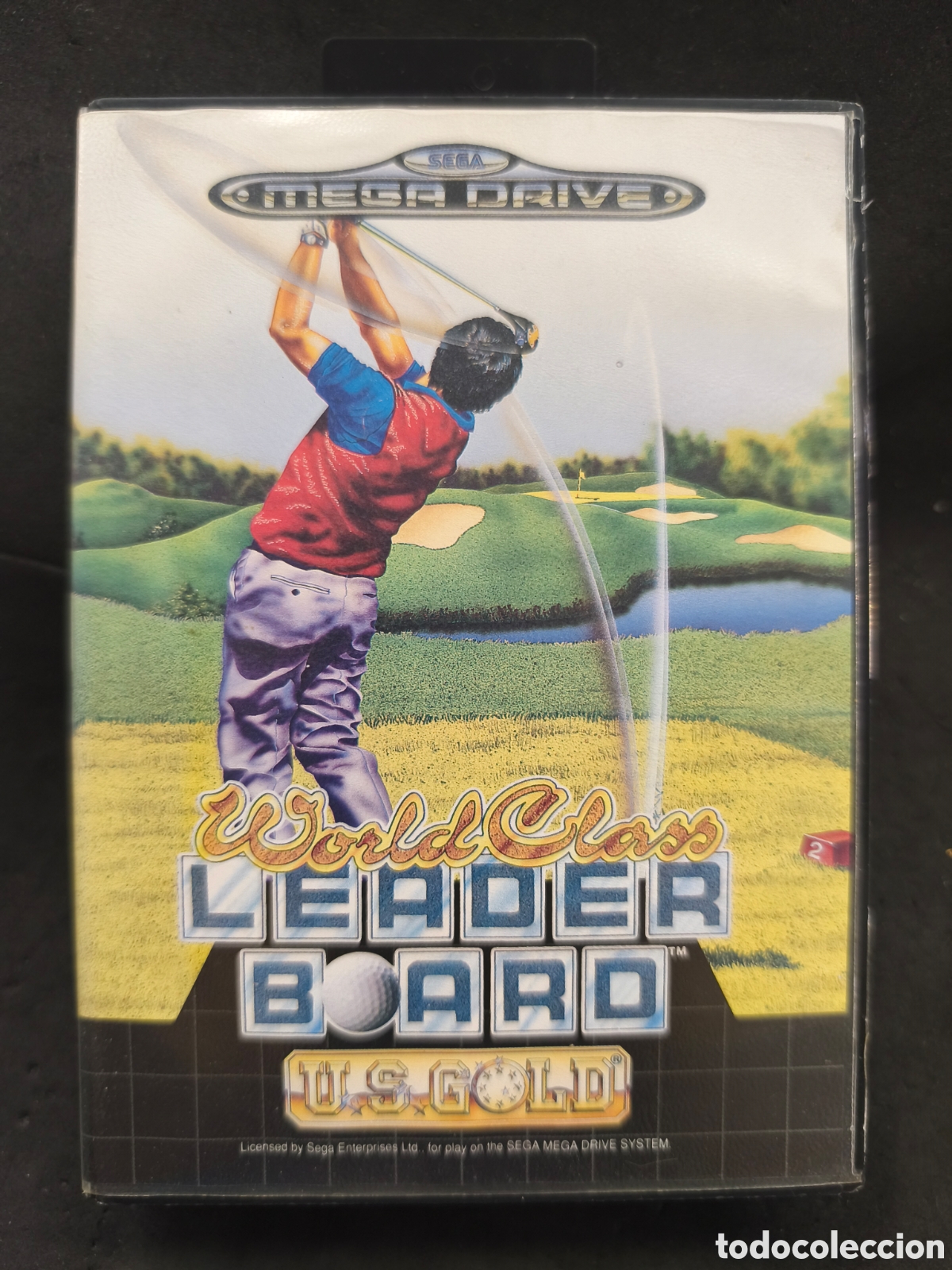 Videojogos e Consolas: Mega drive leard board World class, sin manual