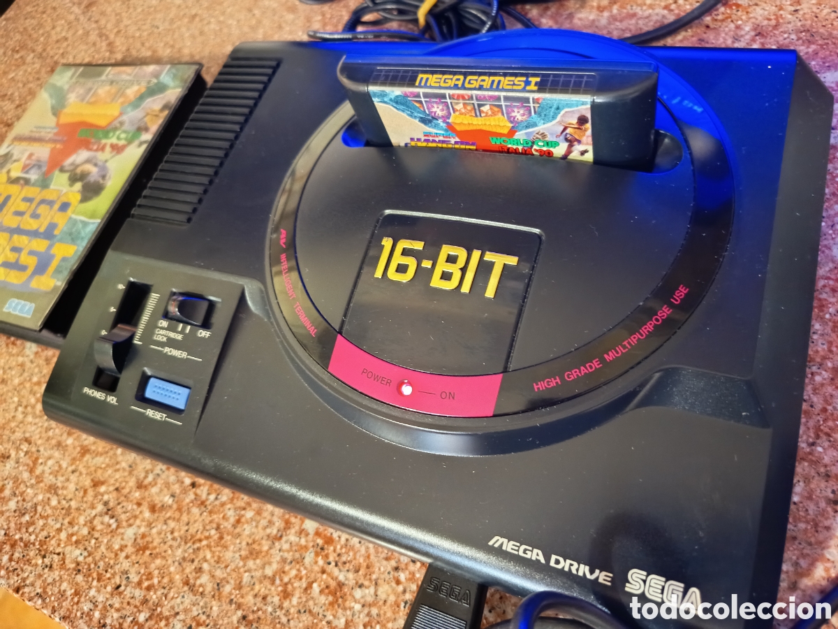Videojuegos y consolas: Sega mega drive con juego