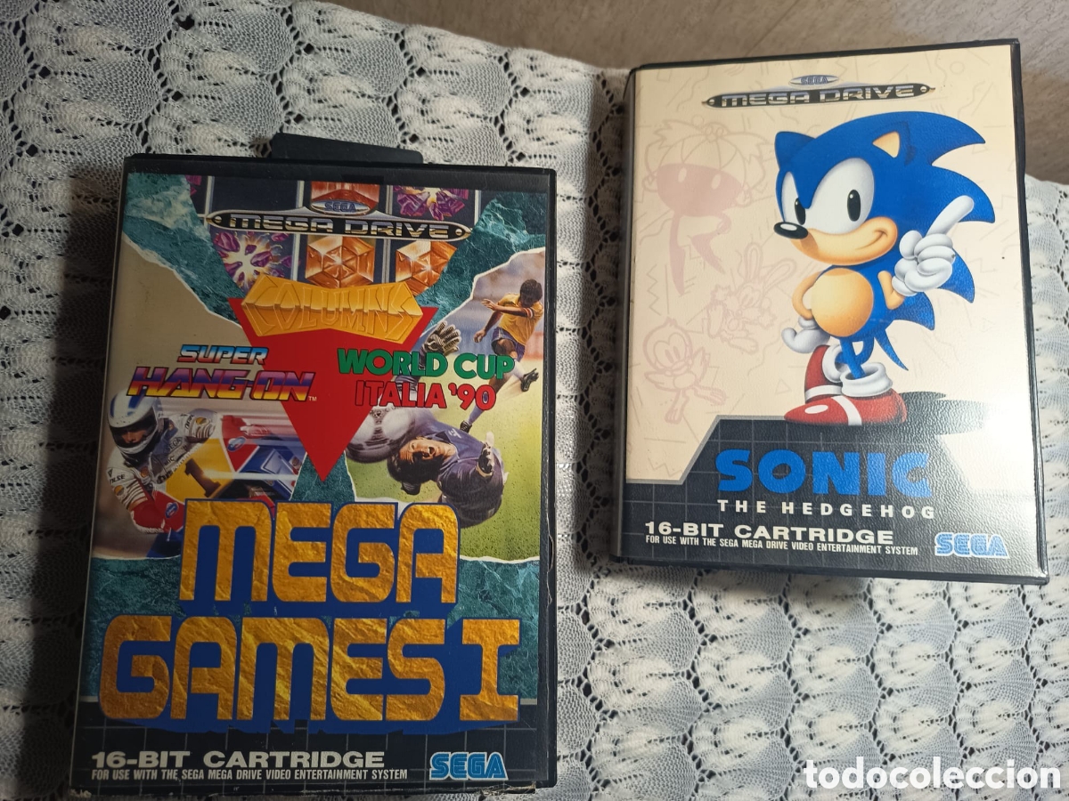 Videojuegos y consolas: 2 videojuegos Sega Mega Drive