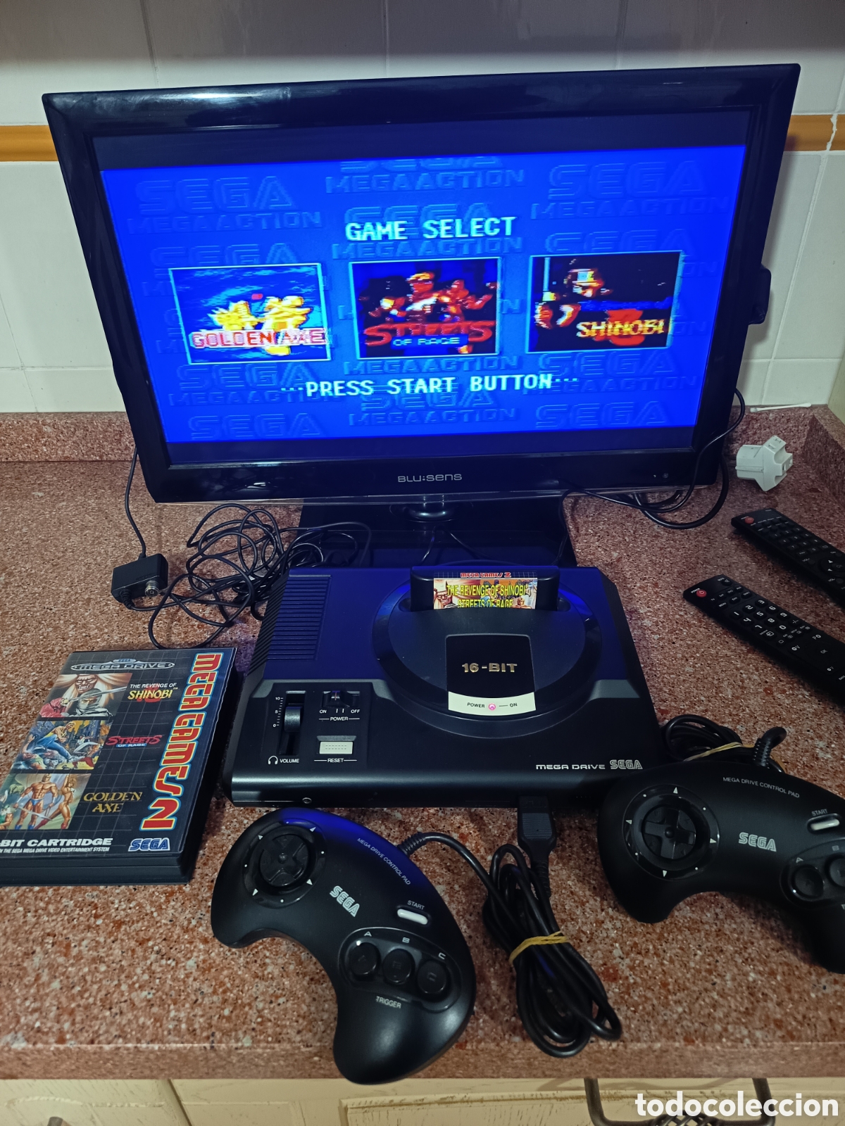 Videojuegos y consolas: Sega mega drive con mega games II - Foto 2