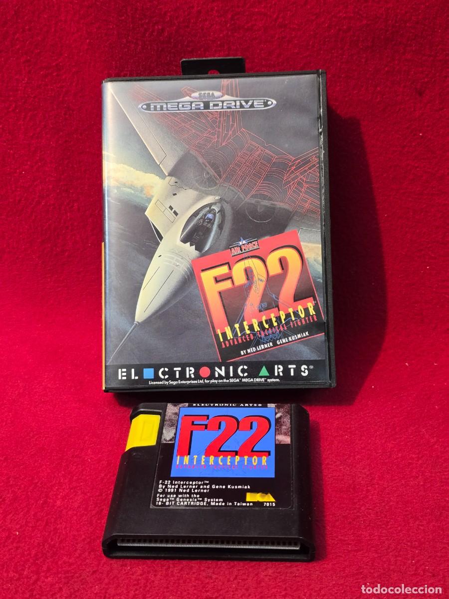 Videojogos e Consolas: JUEGO SEGA MEGA DRIVE: F22 INTERCEPTOR
