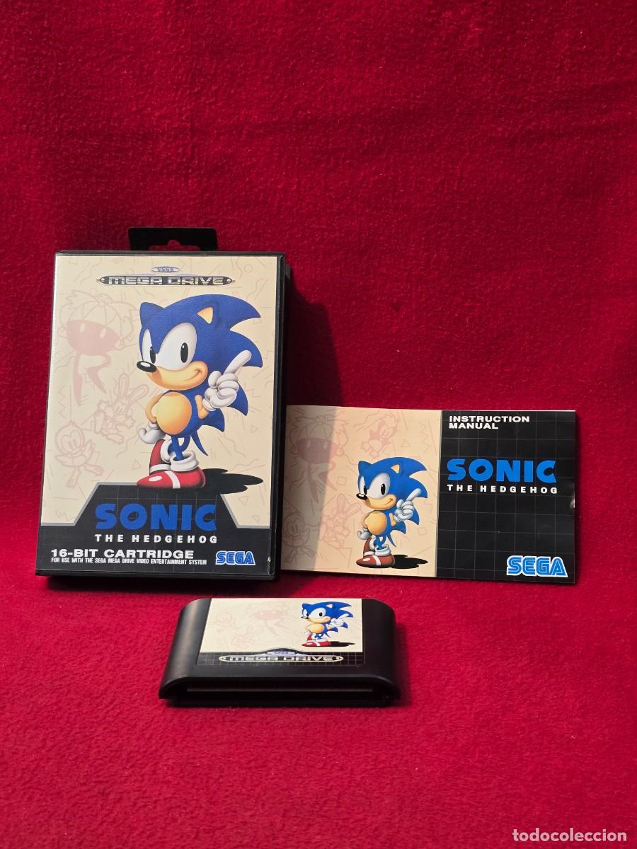 Videojogos e Consolas: JUEGO SEGA MEGA DRIVE: SONIC THE HEDGEHOG