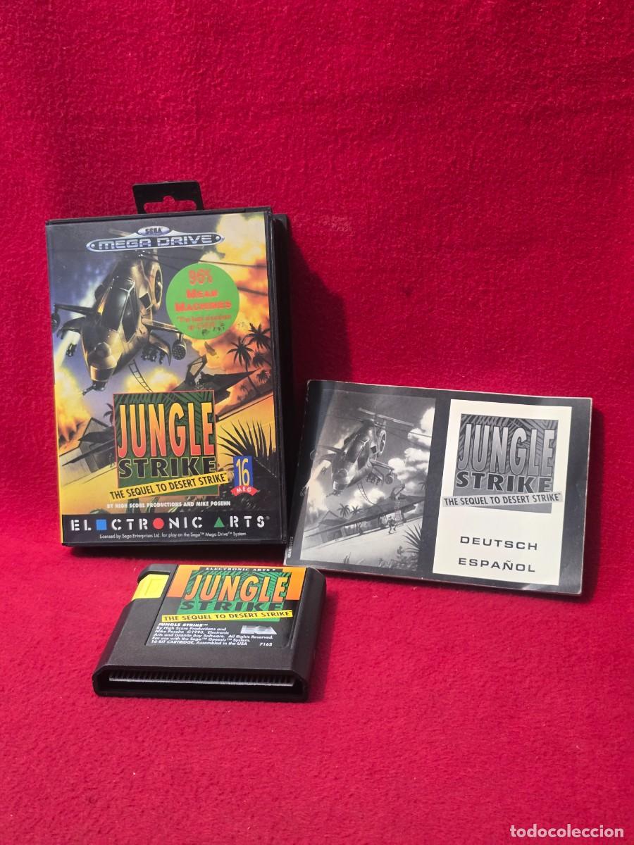 Videojogos e Consolas: JUEGO SEGA MEGA DRIVE: JUNGLE STRIKE